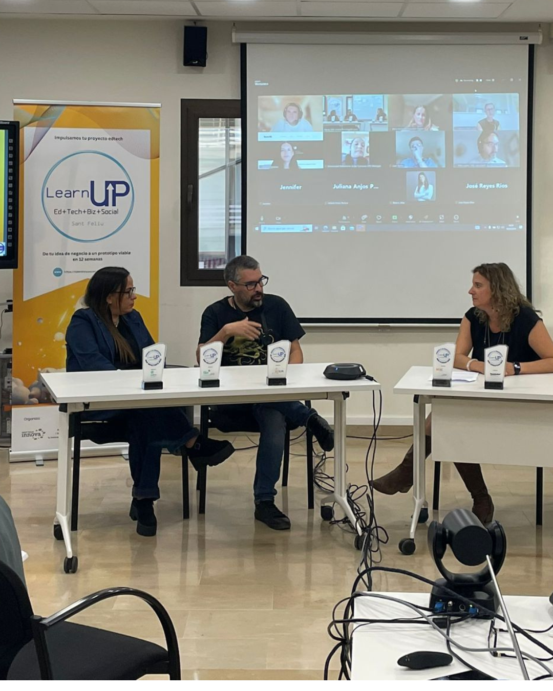 Presentación final de Learn UP y premio a la propuesta más inclusiva